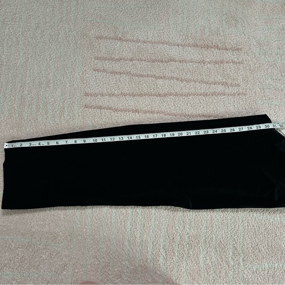 Vintage 80s/90's Victoria Stephens Black Velour Velvet Jumpsuit Silver Belt SZ 6 - Picture 13 of 13